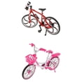thumbnail image 1 of juguete Miniatura de 2 Minibicicletas Fundidas a 1:10 Baoblaze Modelo en Miniatura para ejercicio extremos, 1 of 8