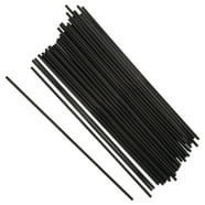 Black and White Striped Paper Straws - Walmart.com