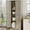 New Gray, variant on Rugerasy 70 Inch Tall Kitchen Pantry Cabinet,Freestanding Storage Cabinet with 4 Doors and Adjustable Shelves,Utility Hutch Cupboard for Dining Room,Bathroom,With 1 Grid White