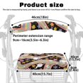 thumbnail image 6 of HELLHERO Machine Washable Seat & Backrest Cover Set Seat and Backrest Covers & Flowers for Elder Removable for Seniors Sun & Dust Protector, 6 of 7