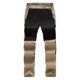 thumbnail image 3 of Pantalones largos para hombre, estilo casual, con parches sólidos, ropa exterior, blusa deportiva con cremallera y bolsillos, pantalones, blusa de poliéster para hombre, 3 of 8