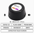 thumbnail image 4 of T-Circle-S3 AI Xiao- ESP32-S3 Pantalla LCD TFT 4SPI de 0,75 Pulgadas con Amplificador I2S de Clase D de 3 W, Micrófono, Wi-Fi y Bluetooth, 4 of 5