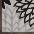 thumbnail image 5 of Nourison Aloha Indoor/Outdoor Black White 5'3" x 7'5" Area Rug, (5x7), 5 of 10