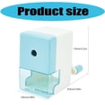 thumbnail image 5 of Office Sharpener Single Hole Pencil Sharpener Auto Feeding In Manual Sharpener, 5 of 8