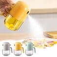 thumbnail image 1 of Oil Control Spray Bottle 300ml | Glass Kitchen Oil Sprayer for Cooking BBQ Grilling | Leak-Proof Household Oil Dispenser | Refillable Spray Mist Bottle | Easy Fill Funnel Included | Clear, 1 of 8