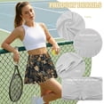 thumbnail image 6 of Xoenoiee Hunting Camo Print Pleated Tennis Skirt for Women with Pockets Shorts Women's High Waisted Lightweight Athletic Golf Skorts Skirts, XL, 6 of 6