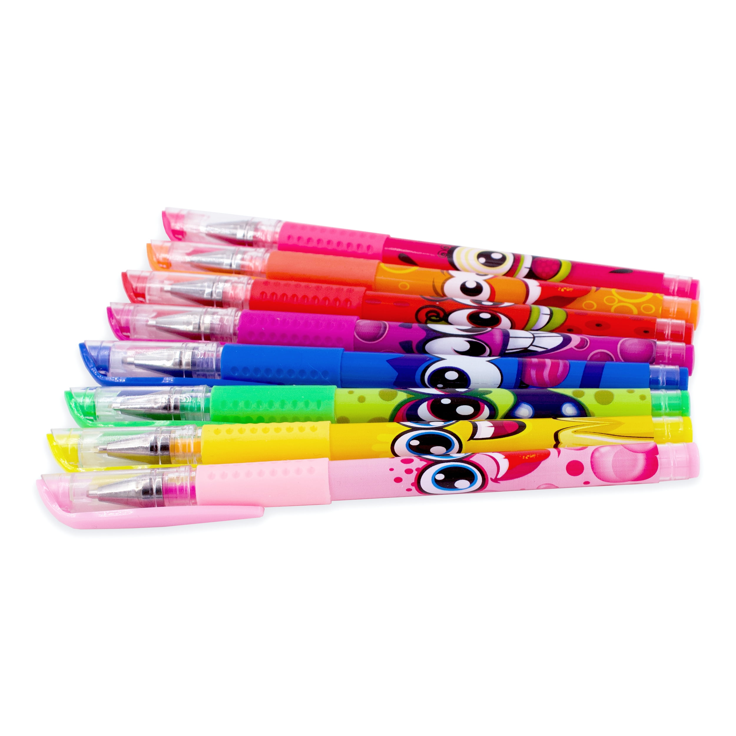  Scentos Scented Gel Pens for Kids - Assorted Colorful Pens -  Fine Point Gel Pen Set - For Ages 3 and Up - 24 Count : Office Products