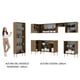 thumbnail image 5 of Cocina Integral Completa Esquinera Madesa 481cm Emilly Moon Marrón/Negro GCEM481001, 5 of 9