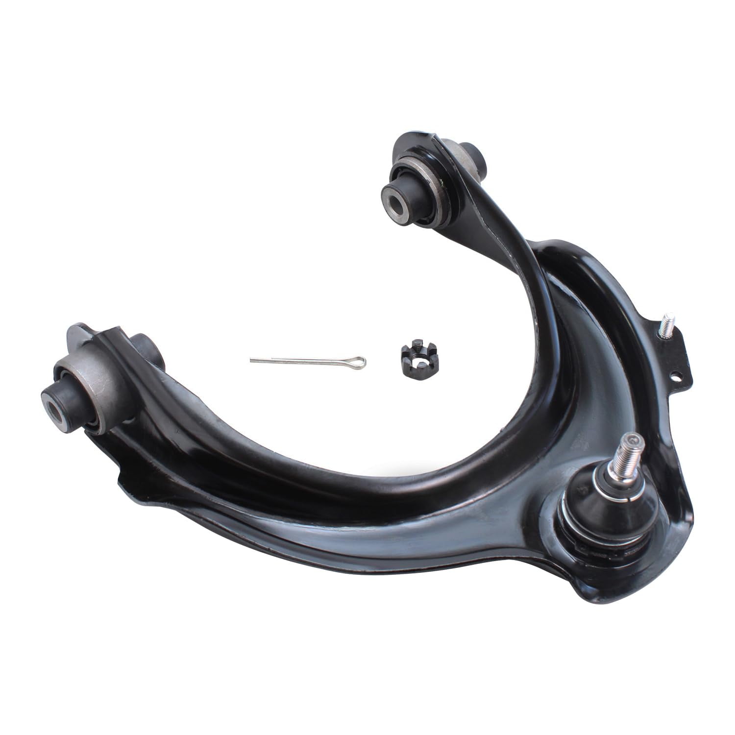 Detroit Axle - Front Right Control Arm for 03-07 Honda Accord, 04-08 Acura TSX, Upper Control Arm w/Ball Joint Assembly 2004 2005 2006 2007 Replacement