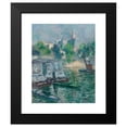thumbnail image 2 of Gustave Loiseau 12x14 Black Modern Framed Museum Art Print Titled - Saint-Gervais, Paris (1925), 2 of 5