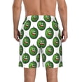thumbnail image 3 of Kdxio Happy Watermelon Pattern Mens Casual Shorts - Drawstring Summer Beach Sports Shorts for Men, 3 of 9
