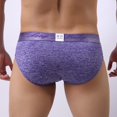 thumbnail image 3 of Aayomet Boxer Briefs For Men Men's Boxer Briefs Pack, Moisture-Wicking Cotton Blend Underwear, smell-Control Boxer Briefs,Purple M, 3 of 3