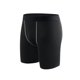 thumbnail image 2 of Mallas cortas de culturismo de poliéster y spandex para hombre negro línea gris xxl JAMW Sencillez, 2 of 4
