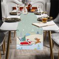 thumbnail image 1 of Jusqu'à 65% de Réduction Foulard de Course de Table de Table SMihono Décoration de Maison de Joyeux Noël, 1 of 2