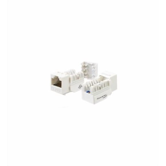 Wavenet WAV-5EKSJWH-SPK Cat5 Jack, White - Pack of 25