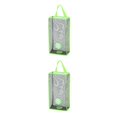 thumbnail image 3 of Bewildely Soporte de caja de pañuelos de plástico transparente a la moda, dispensador de bolsa de compras de comestibles de pared, organizador de bolsa Type3 NO3 Bewildely CBP060232, 3 of 5