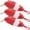 4# Pattern Multi-Color, variant on Soft Sequin Frog Fishing Lure Soft Bait 3Pcs Set, 2# Frog Lure 3.5 inches / 9.0 cm