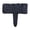 Black, variant on Imitation Stone Garden Fence Retaining Edging Border Grey Cobbled Effect Landscape Decor Interlocking Decorative Panels Flower Bed Path Lawn Outdoor Picket Yard Grass Edge