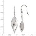 thumbnail image 4 of FB Jewels Stainless Steel Polished Shepherd Hook Earrings, 4 of 4