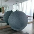 thumbnail image 3 of 55cm Yoga Ball Cover Balance Birthing Chair Protective Cover Protector Office Pilates Ball Carry Bag Wraps, 3 of 6