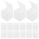 thumbnail image 4 of FELTECHELECTR Caja de embalaje de plástico transparente de PVC de 25 piezas, 4 x 4 x 4 cm, para caramelos de manzana, para regalo, boda o fiesta., 4 of 5