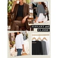 thumbnail image 4 of Camiseta Bliwov, paquete de 3, manga 3/4, tops casuales para mujer, 4 of 6
