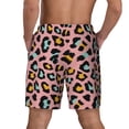 thumbnail image 4 of Goofa Leopard Printed Men's Swim Trunks Board Shorts Quick Dry Mens Swimming Trunks with Compression Liner,Breathable Fit Hawaii Beach Shorts-Large, 4 of 9