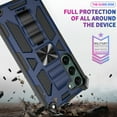 thumbnail image 2 of FIEWESEY for Samsung Galaxy S23 Phone Case,Military Grade Anti-Drop Shockproof Armor Protection Case Built-in Kickstand Cover for Samsung Galaxy S23 (Blue), 2 of 6