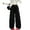 Black, variant on Girls Clothes Girls Sweatpants Kids Drawstring Active Joggers Solid Color Pull-On Lounge Pants with Pockets Elastic Waist for Casual Wear 4-12 Years