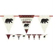 VARIOUS 1st Birthday 'Little Lumberjack' Pennant Banner Kit (15ft)