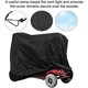 thumbnail image 2 of Funda protectora 170x61x117cm Negro Impermeable Scooter de movilidad Cubierta protectora para motocicleta Cubierta protectora para scooter resistente a la lluvia, el viento y el sol a prueba de polvo, 2 of 5