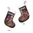 thumbnail image 3 of Terrifier Christmas Stocking Xmas Decorative Sock Double-Sided Print Hanging Gift Sock For Party & Tree Decoration 1pcs, 3 of 8
