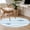 Blue, variant on Blue White Striped Round Area Rug 3 FT, Small Kitchen Bathroom Mats, Starfish Coastal Waves Washable Indoor Outdoor Throw Runner Carpet Non-Shedding Doormat for Table Shower Sofa Entryway
