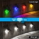 thumbnail image 3 of uds luz Solar exterior impermeable inducción escalera luz de paso decoración de jardín exterior luz de pared de patio, 3 of 5