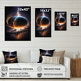 thumbnail image 4 of Designart Deep Planet Eclipse III Canvas Wall Art, 4 of 5