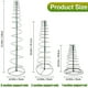 thumbnail image 3 of Soporte para plantas con aros de hierro en espiral para macetas | Soporte de ratán macizo para plantas trepadoras | Soporte para plantas trepadoras de jardín, 3 of 7
