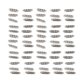 thumbnail image 5 of 100 Unids Mujeres Elegante Enlace Beads Spacer Beads Regalos De Navidad 3 Agujeros Patrón Hallazgos Joyería Haciendo Conectores 18x7x4mm Baoblaze Spacer beads Christmas gifts, 5 of 7