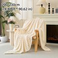 thumbnail image 1 of Faux Fur Throw Blanket For Couch, Soft Cozy Luxurious 3D Fluffy Blanket, 1 of 8
