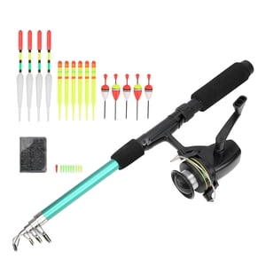 Fishing Rod Reel Set, Telescopic Fishing Rod High-density Carbon Fiber Easy To Use Complete Accessories  For Beginner For Fishing Enthusiasts