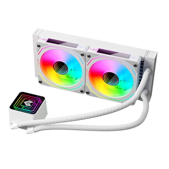 Efficient Water Cooling Solution 5V3pin ARGB 4Pin Fans 1800R Quiet Liquid Cooling