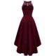 thumbnail image 2 of Vestido Bbonlinedress Hi Lo Vintage Burgundy para fiesta de bodas, 2 of 6