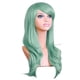 thumbnail image 1 of Pelucas con flequillo para mujer, peluca ondulada suelta de 70 cm de largo, rizada, para cosplay, fiesta, anime, peluca ondulada de cabello completo., 1 of 4