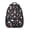 Princess and Swan-1, variant on Princess and Swan Black Pattern Backpack for School, Cute School Bag with Adjustable Shoulder Straps and Padded Back, 15.3"x11"x6.7"