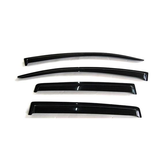 Geelife Fits 13-15 Chevy Spark Window Visors Acrylic Sun Guard Rain Deflector 4Pc Set