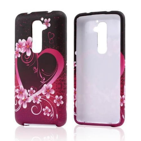 LG Optimus G2 Case, [Hot Pink] Slim & Protective Rubberized Matte Finish Snap-on Hard Polycarbonate Plastic Case