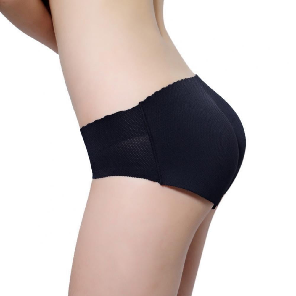 2pack Solid Shapewear Panty With Hip Pad
