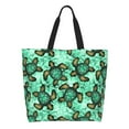 thumbnail image 1 of Easygdp Sea Turtle Bolsas Tote para Mujer, Bolsos de Hombro para Viaje, Bolsos de Mano de Gran Capacidad para Compras y Trabajo, 1 of 8