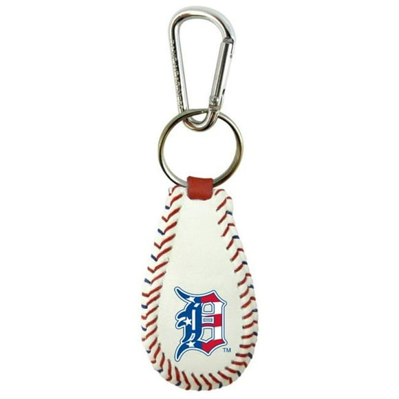 Detroit Tigers Baseball Stars & Stripes Keychain