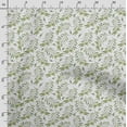 thumbnail image 3 of Soimoi Leaves Print, Poly Taffeta Fabric, Decor Sewing Fabric by The Yard 56 Inch Wide, Decorative Fabric for Outdoor Upholstery, Umbrellas and Home Accents, Light Mint Green, 3 of 5