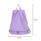 thumbnail image 3 of Mochila de playa con compartimento para zapatos húmedos y secos: mochila ligera de tela resistente al agua para gimnasio, natación, deportes y viajes, 39x29x20cm, rosa/morado/negro/azul, 3 of 9